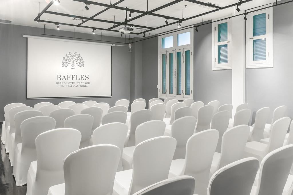 Konferenční prostory v ubytování Raffles Grand Hotel d'Angkor