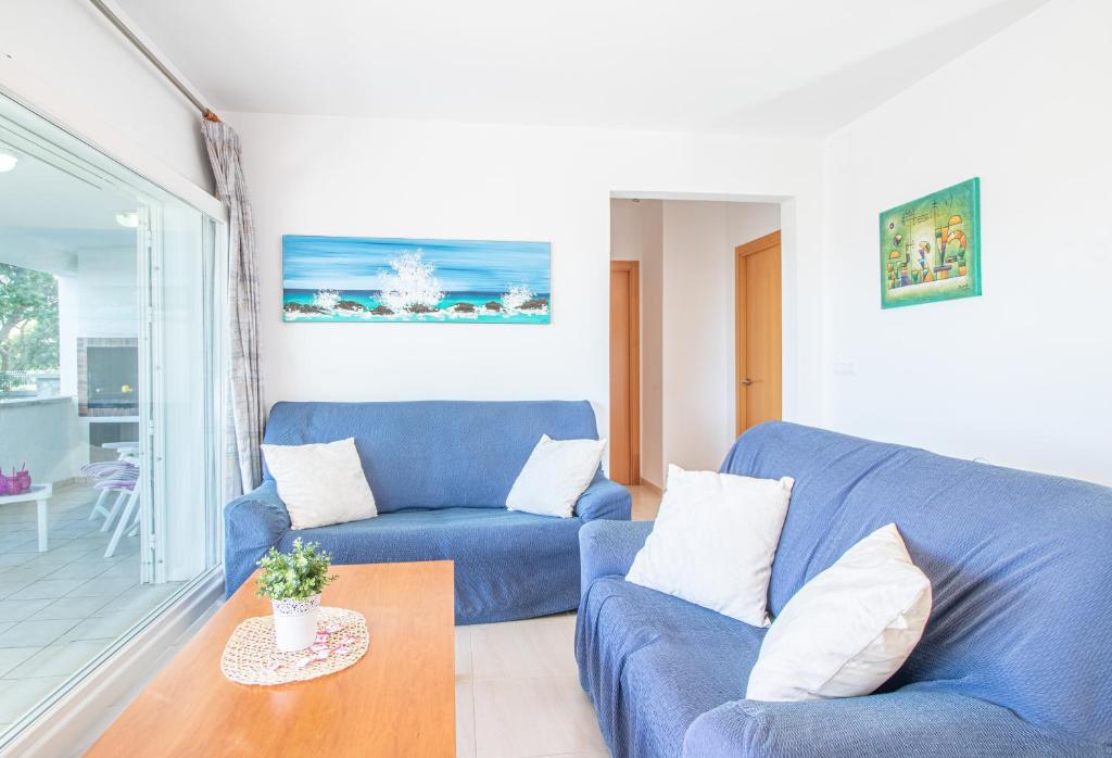 A seating area at Apart-rent Casa Grecs 2029