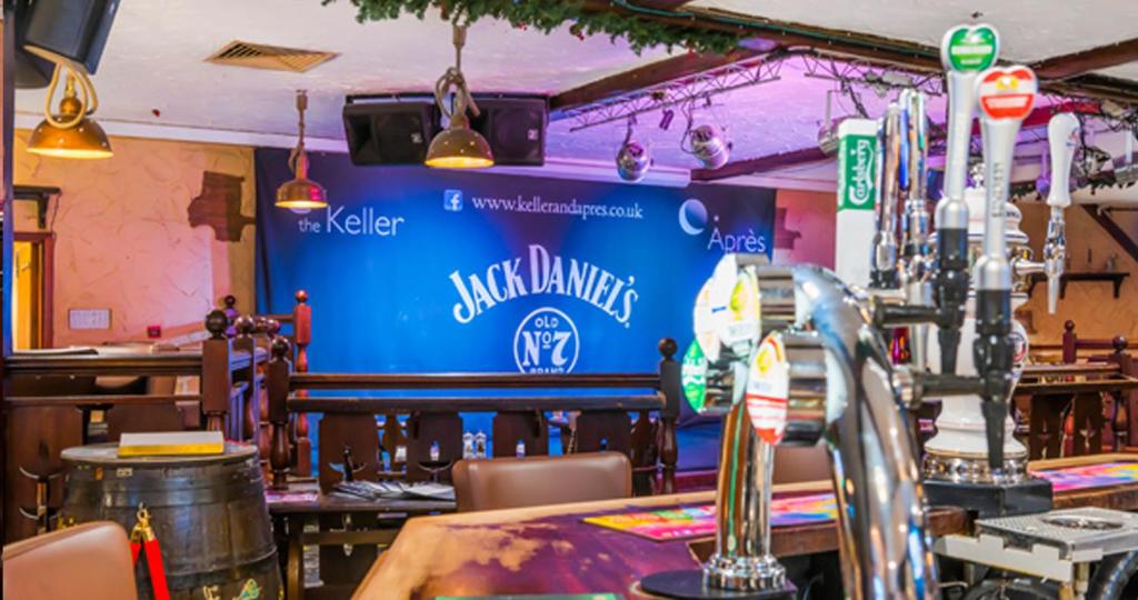 Lounge nebo bar v ubytování Coppid Beech
