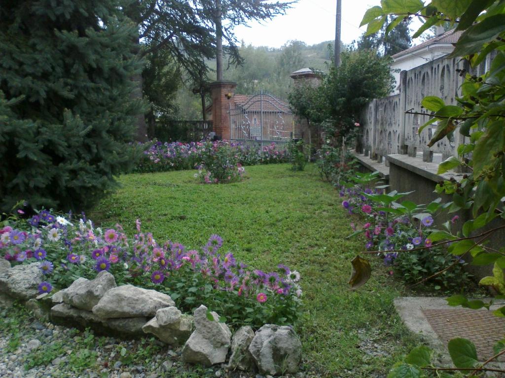 Zahrada ubytování B&B Cantine Pietronero