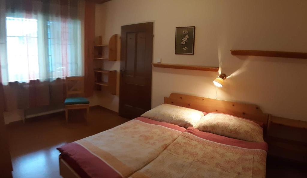 Postel nebo postele na pokoji v ubytování Appartements Königshofer