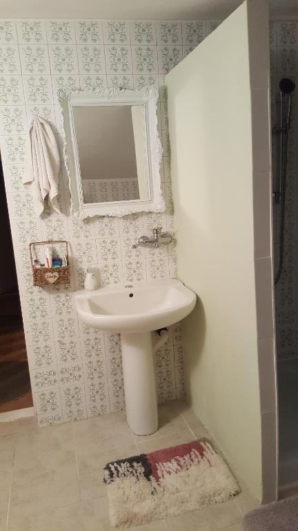 Koupelna v ubytování Apartman Melody