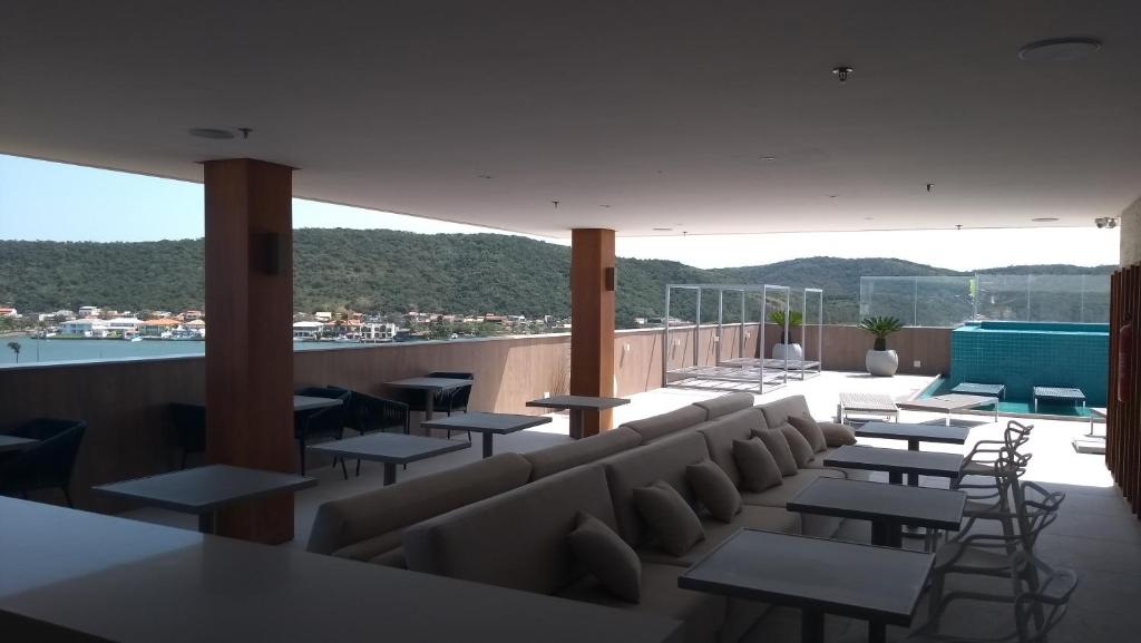  Flat Malu Luxo - A 700 metros da praia do Forte
