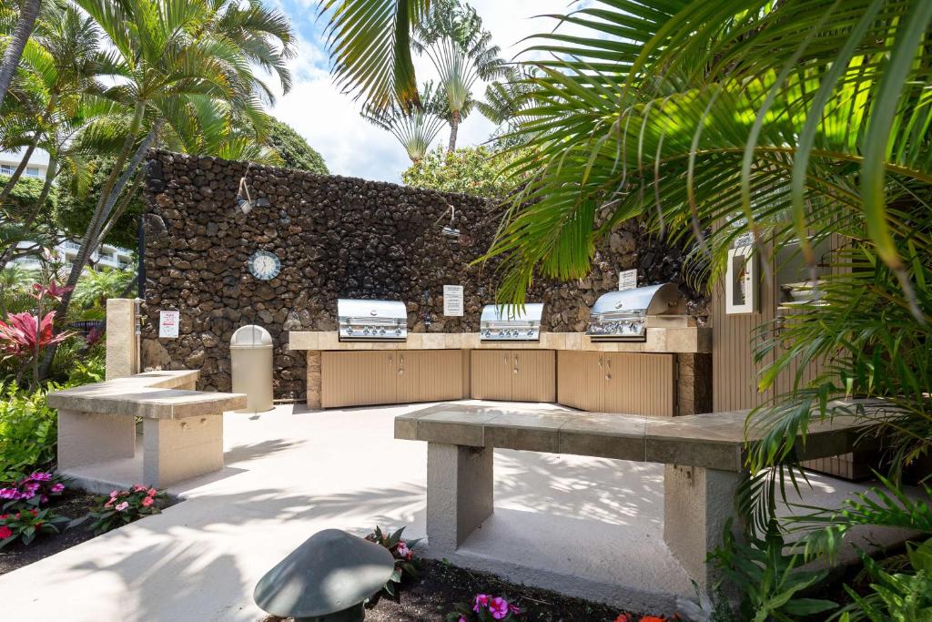 Zahrada ubytování Wailea Beach Villas
