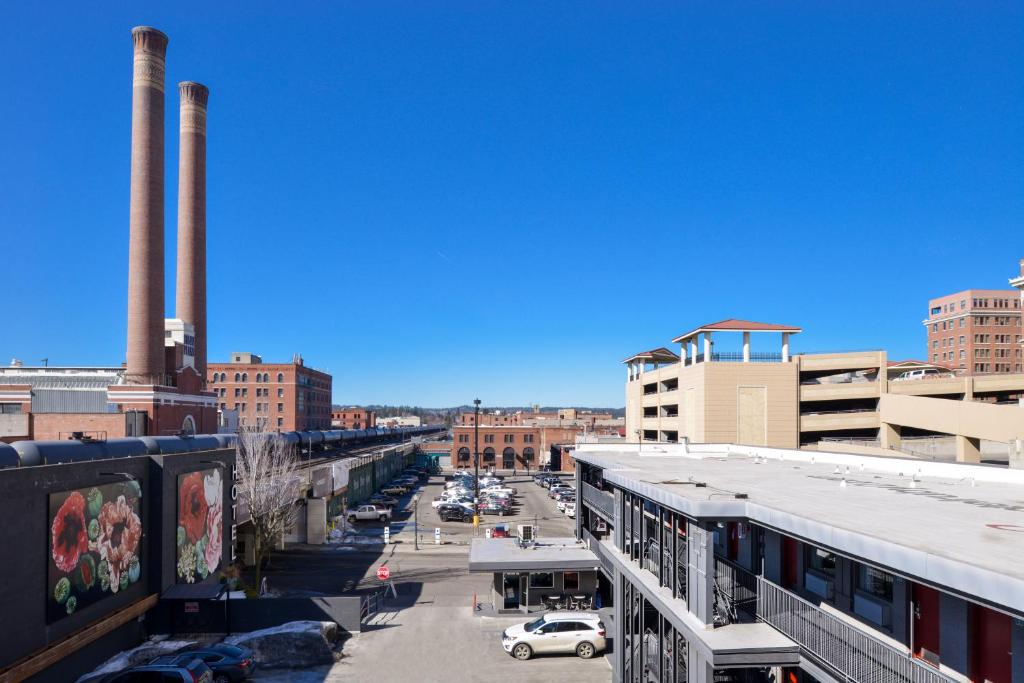 Nespecifikovaný výhled na destinaci Spokane nebo výhled na město při pohledu z hotelu