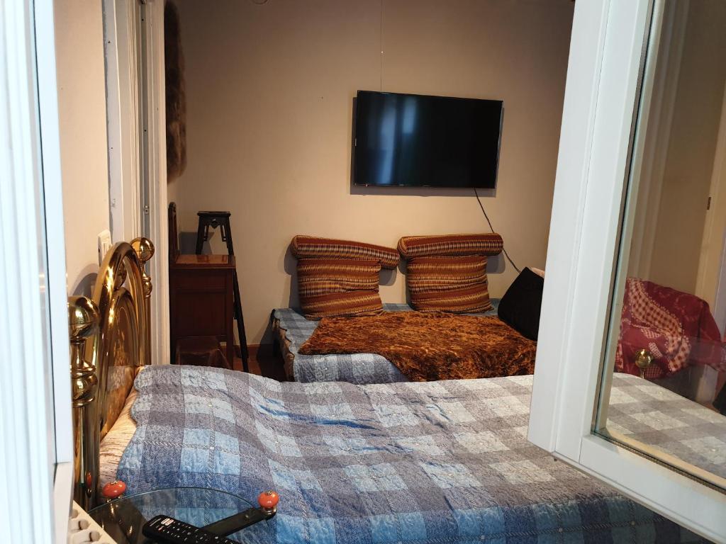 Postel nebo postele na pokoji v ubytování La Casa di Daniele