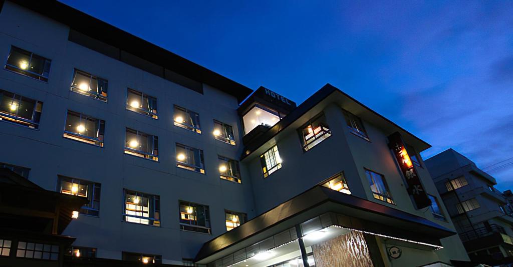 Budova, kde se ryokan nachází