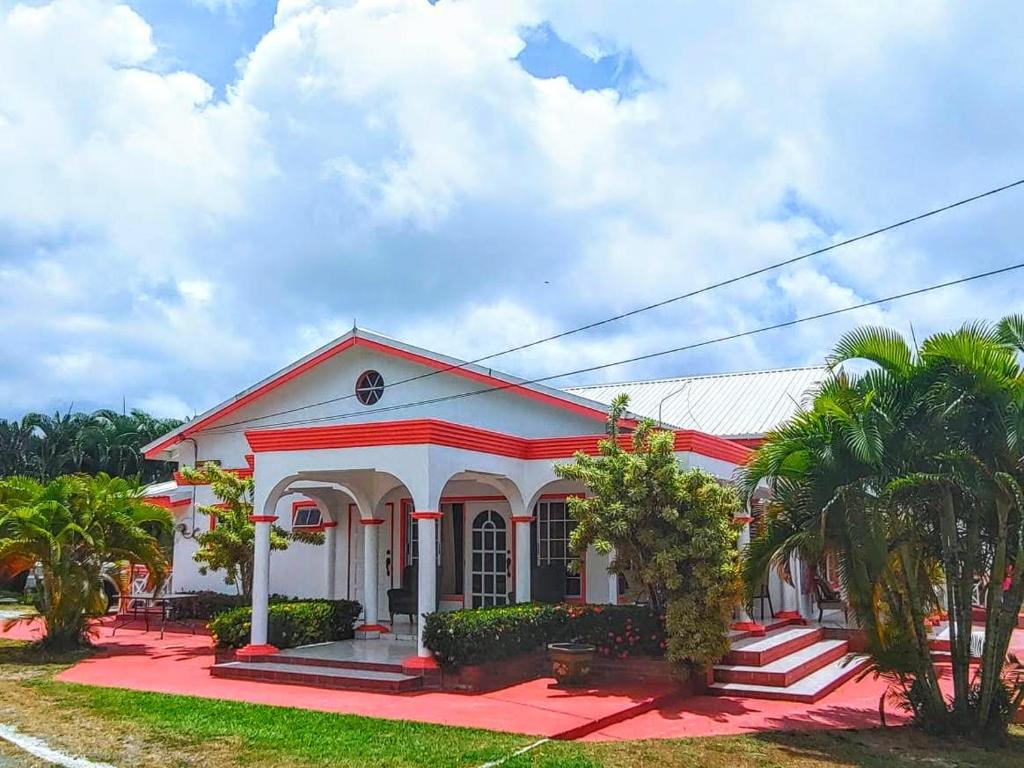 Budova, kde se vila nachází