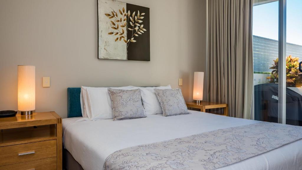 White Shells Luxury Apartments Marcoola - Appartement Met Twee Slaapkamers Met Zwembad