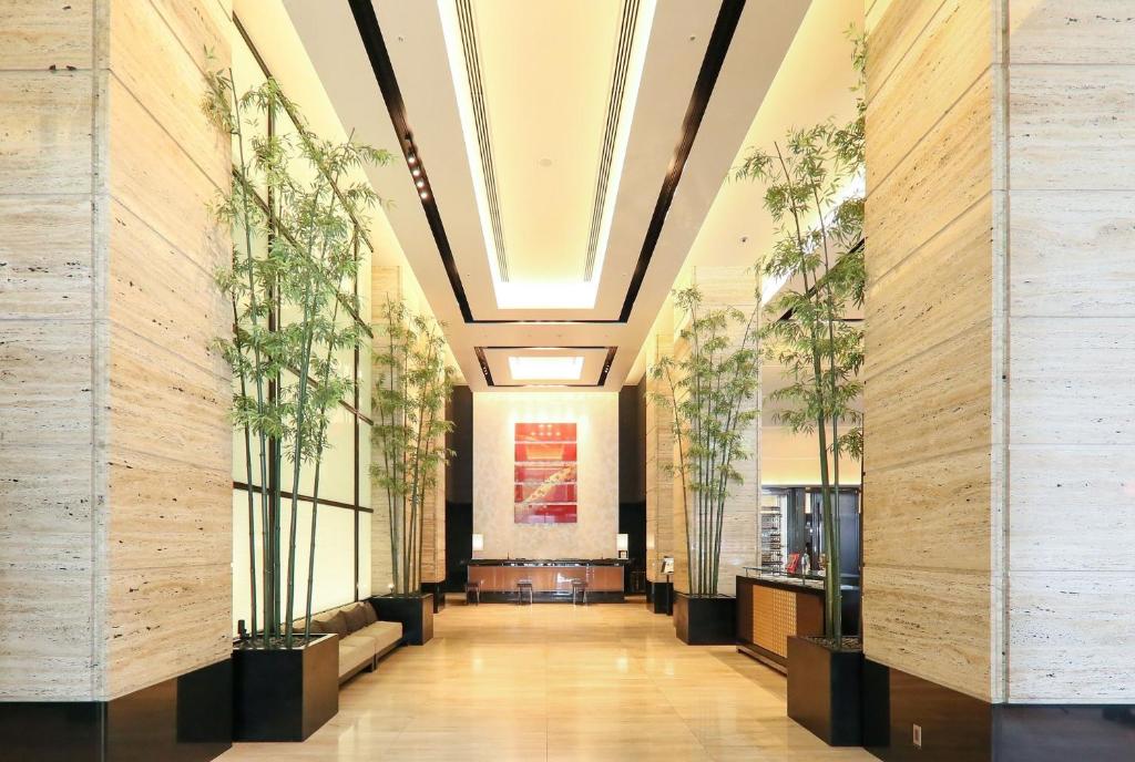 Vstupní hala nebo recepce v ubytování KOKO HOTEL Premier Kanazawa Korinbo