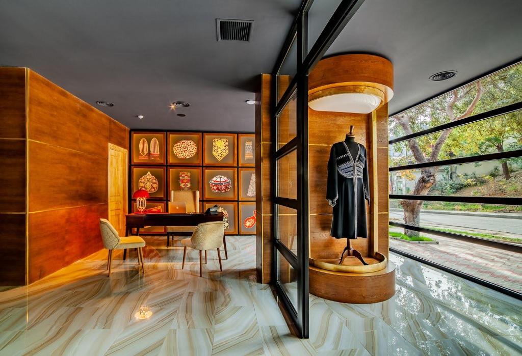 Posezení v ubytování Folk Boutique Hotel