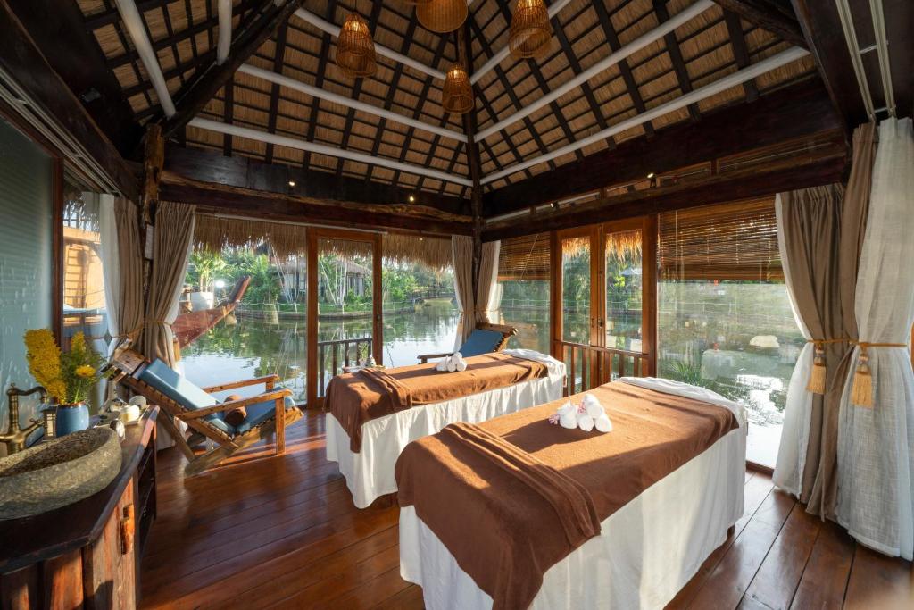 Posezení v ubytování Zest Resort & Spa Hoi An