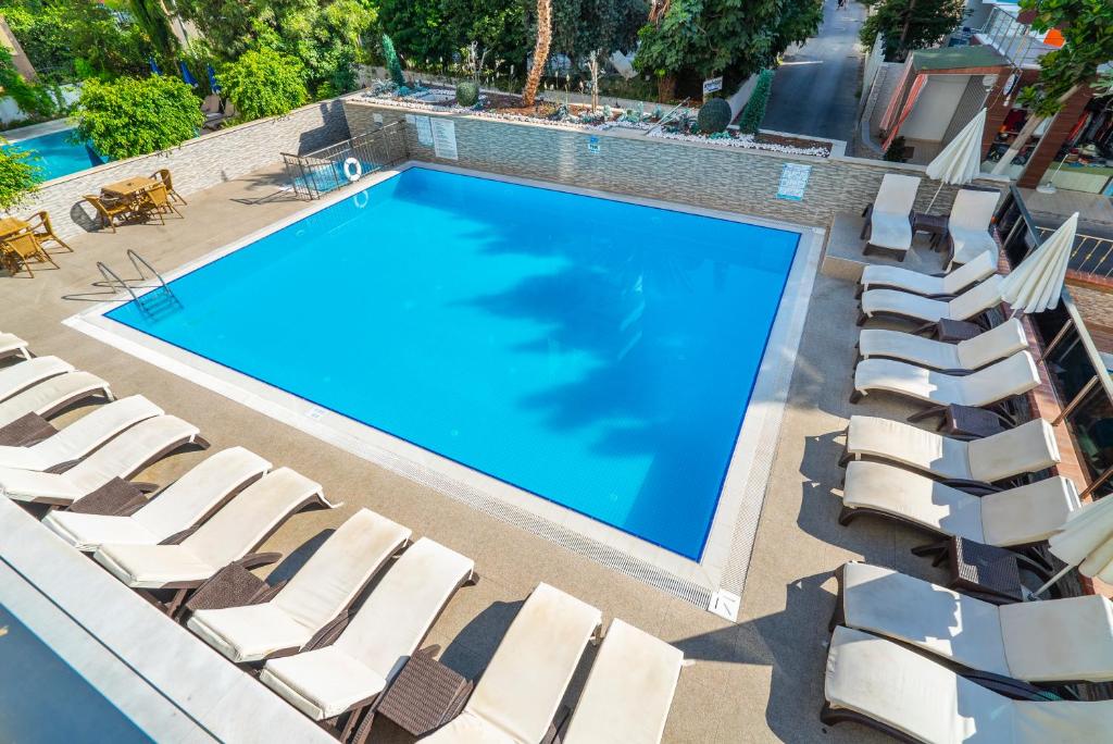 Bazén v ubytování Kleopatra Life Hotel nebo v jeho okolí