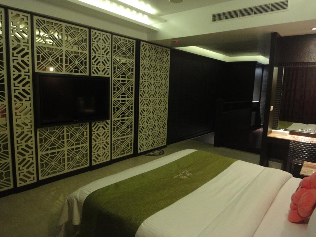 伊都旅店 Motel - Chambre Queen Avec Salle De Bain Spa