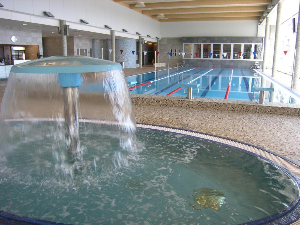 Bazén v ubytování Spa Tervis nebo v jeho okolí