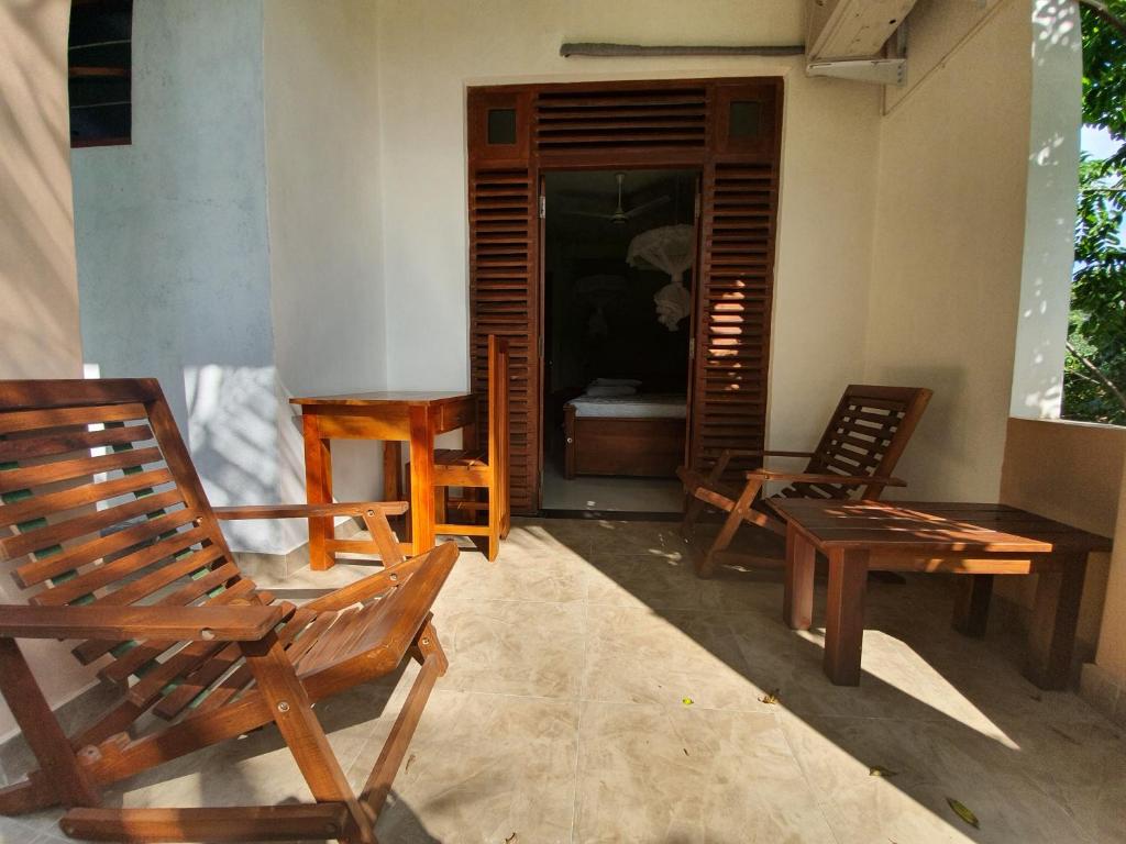 Posezení v ubytování Ambel Homestay