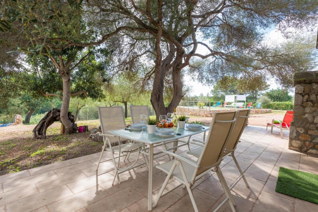 Zahrada ubytování Sa Plana (Villa Calvia)