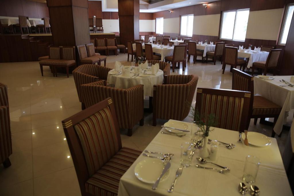 Restaurace v ubytování Rain Drops Hotel