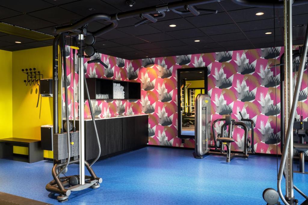 Fitness centrum a/nebo fitness zařízení v ubytování Thon Hotel Alta