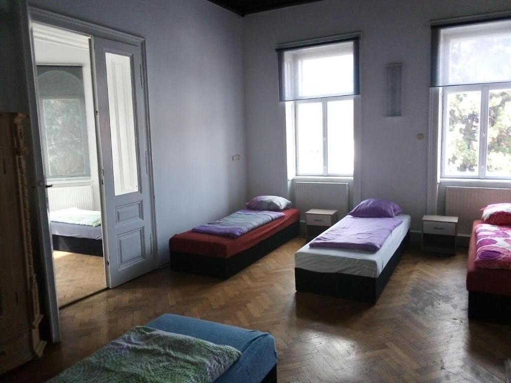 Postel nebo postele na pokoji v ubytování Raisa Apartments Fünkhgasse