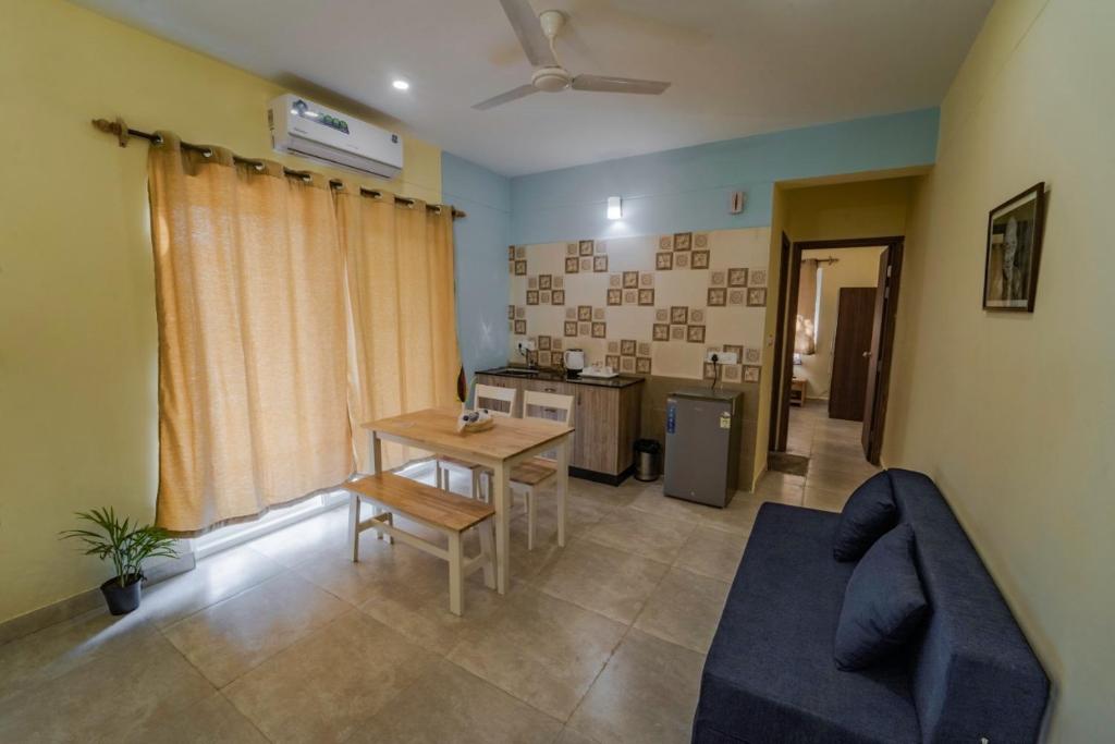 Kuchyň nebo kuchyňský kout v ubytování Mariners Bay Suites