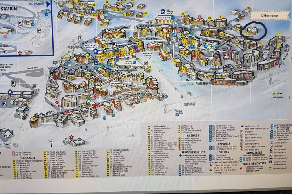 Fotografie z fotogalerie ubytování Chalet L'Hermine v destinaci Val Thorens