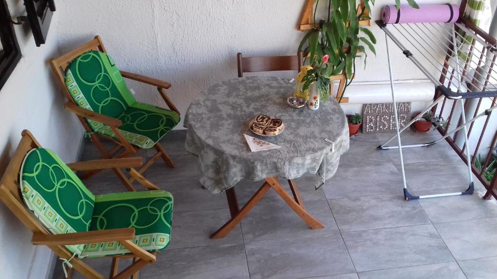 Posezení v ubytování Apartment Biser