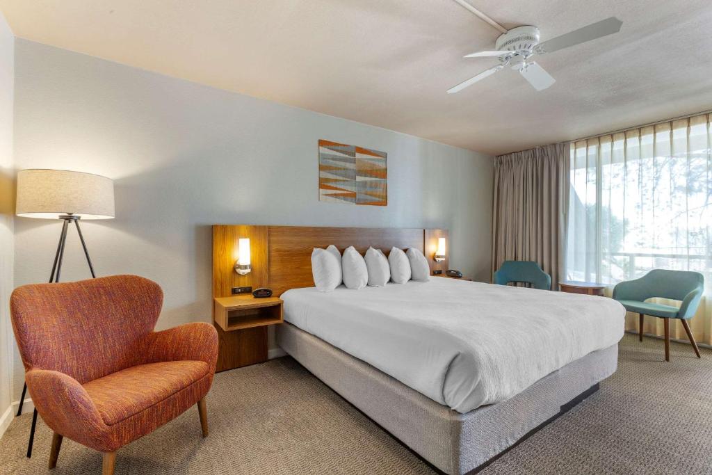 
A bed or beds in a room at Papago Inn, Ascend Hotel Collection
