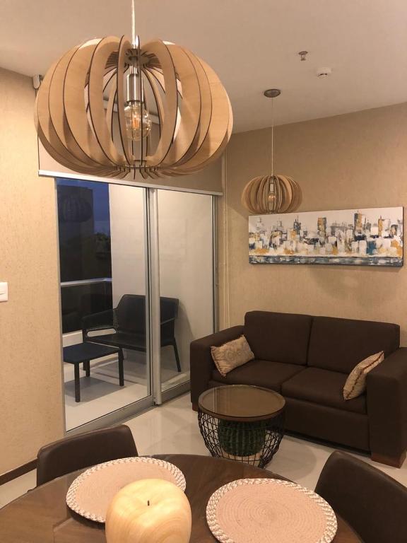 Posezení v ubytování Asuncion Gracia Suites