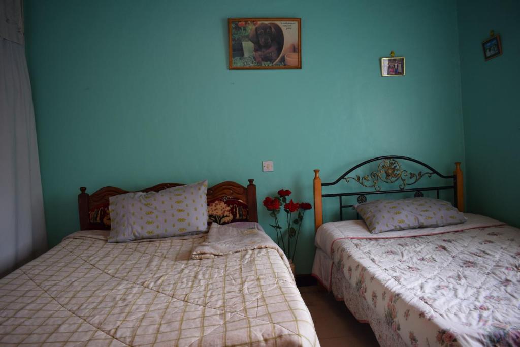 Postel nebo postele na pokoji v ubytování BERNKISH HOMES