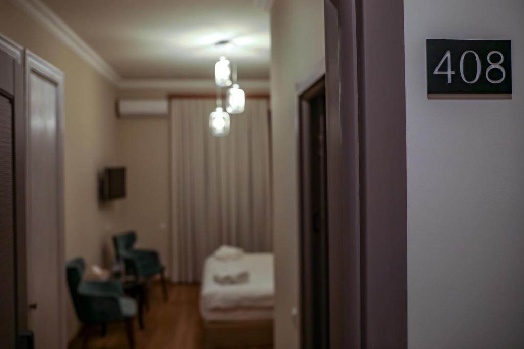 Posezení v ubytování Teryan Pushkin Apart Hotel