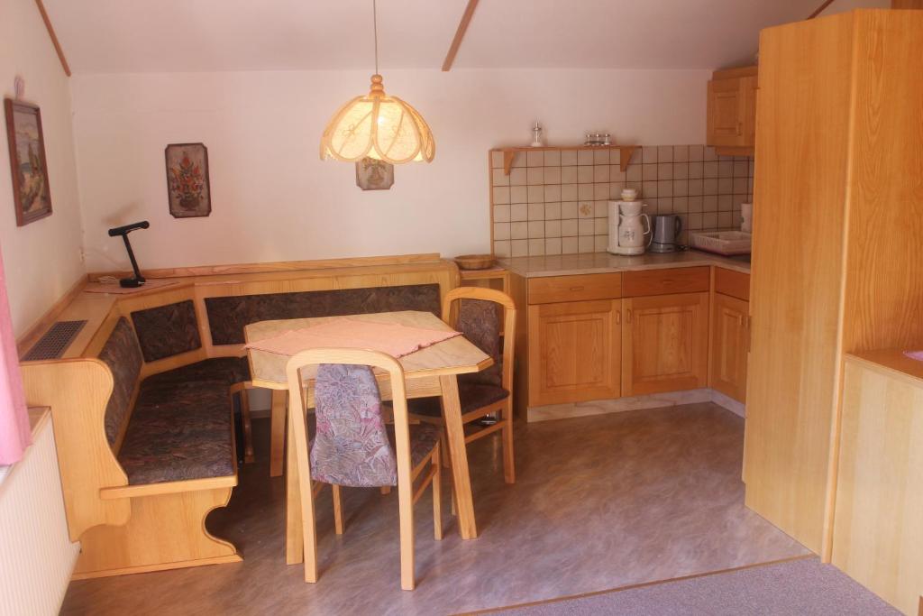 Kuchyňa alebo kuchynka v ubytovaní Haus Bergblick