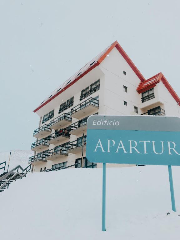 Budova, kde se aparthotel nachází
