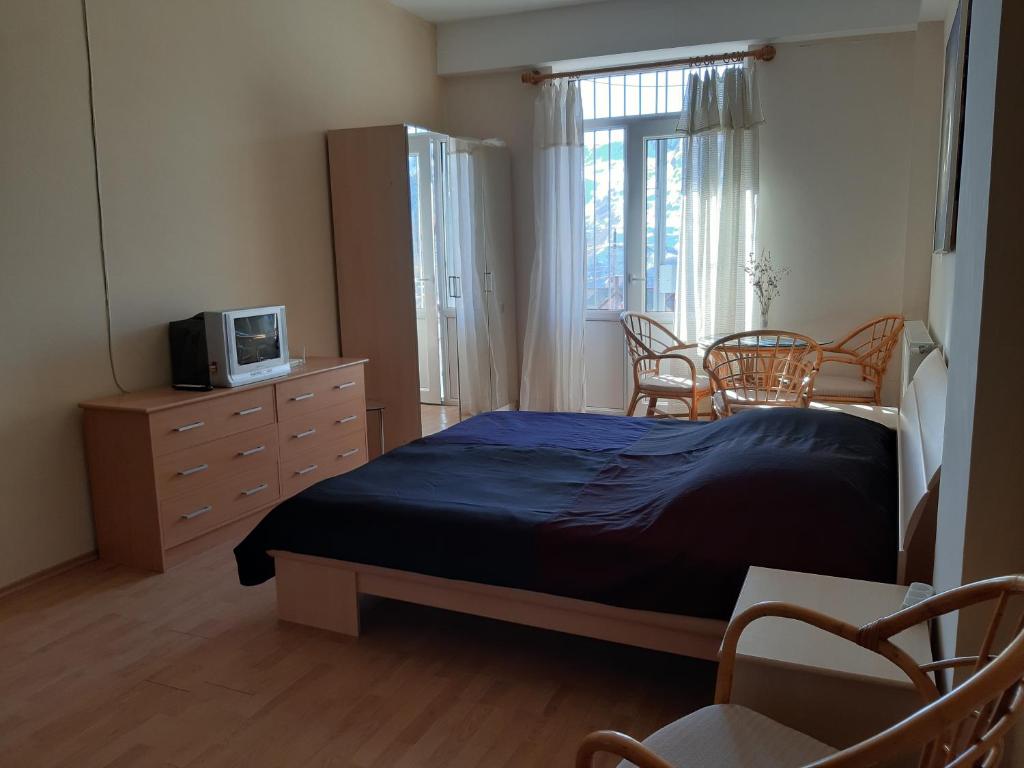 Postel nebo postele na pokoji v ubytování Apartment N6