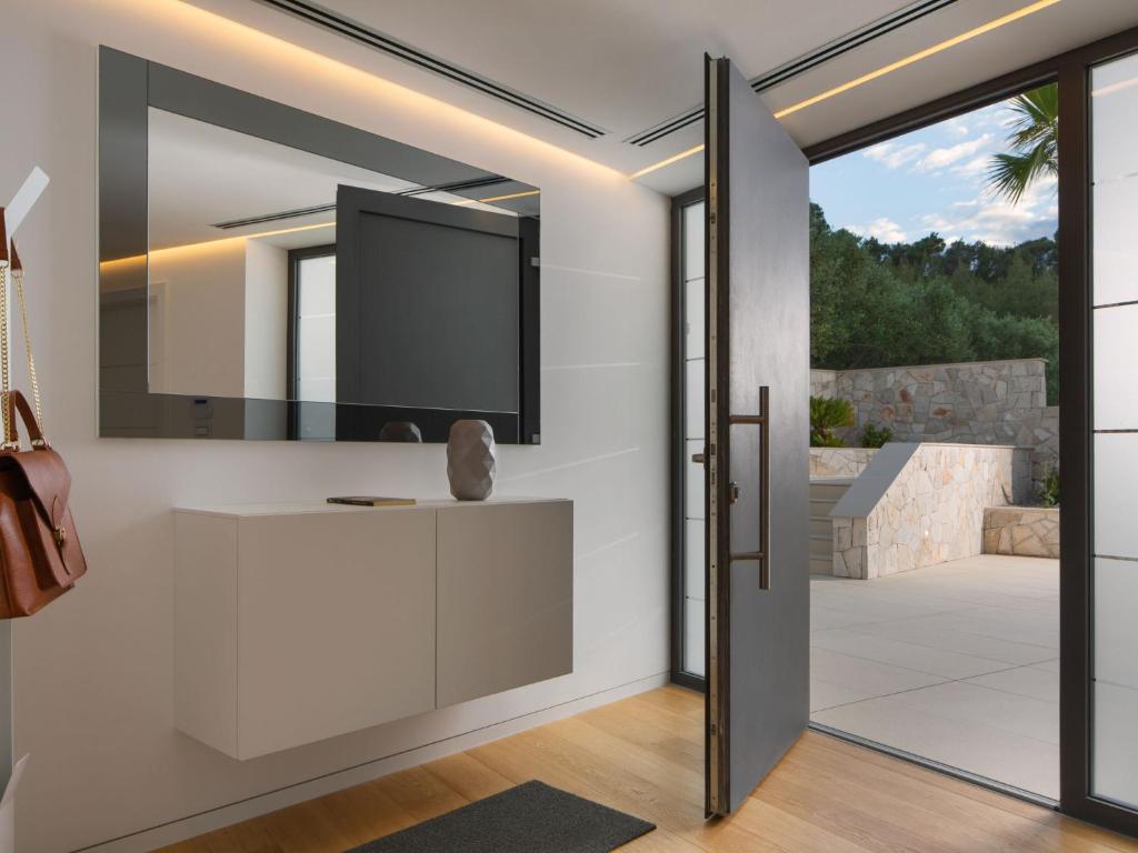 TV a/nebo společenská místnost v ubytování Villa Palma by Interhome
