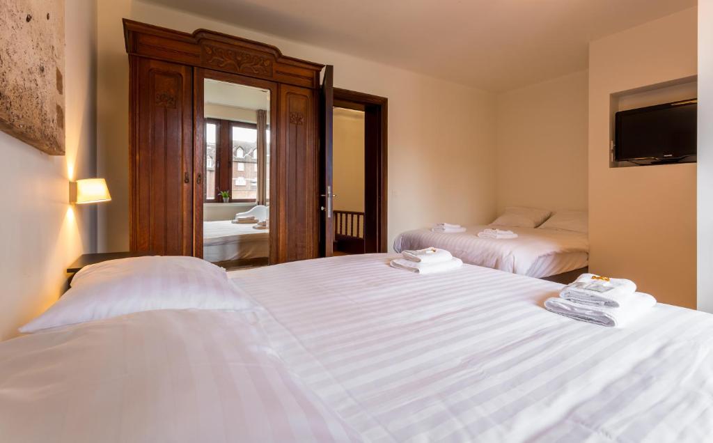 Postel nebo postele na pokoji v ubytování Hotel Bla Bla