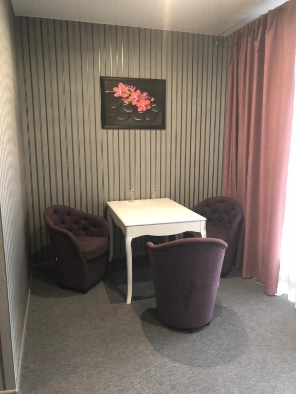 Posezení v ubytování motel-Yasniy