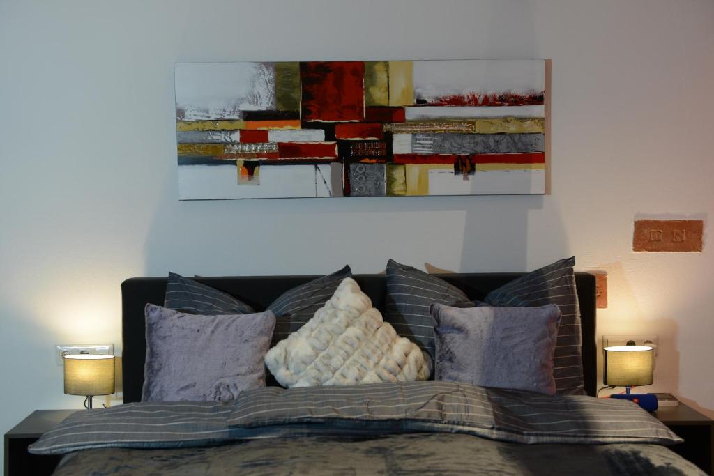 Część wypoczynkowa w obiekcie Auszeit Vienna Wellness Apartment