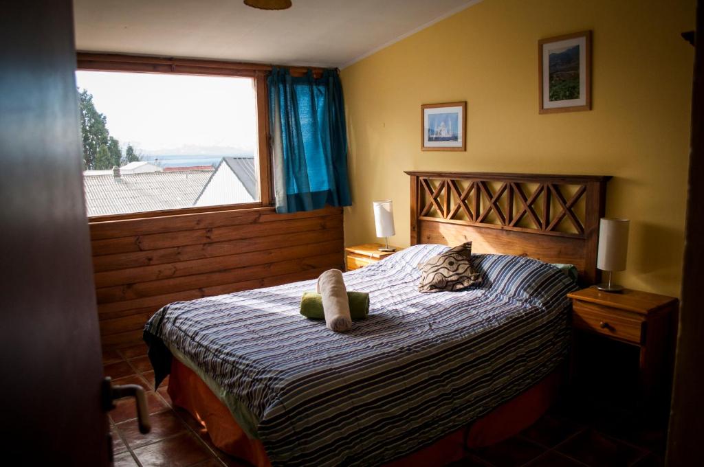 Postel nebo postele na pokoji v ubytování Patagonia Jazz Hostel