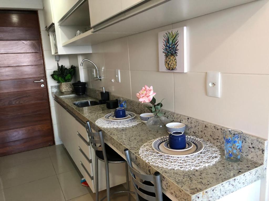  Flat no Mar Bello Plaza