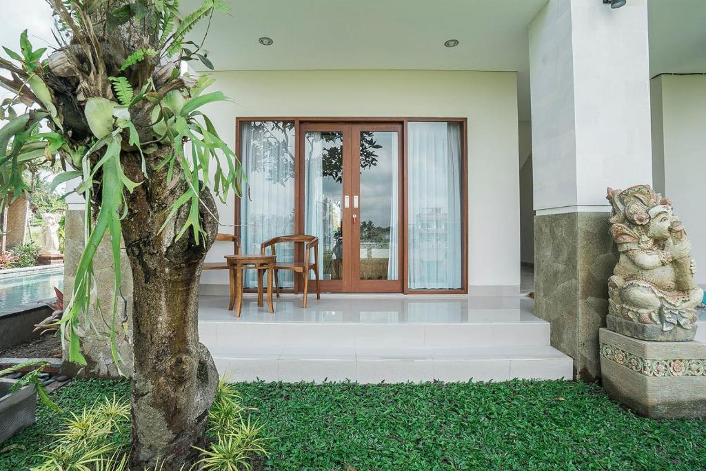 Zahrada ubytování Putih DCarik Ubud