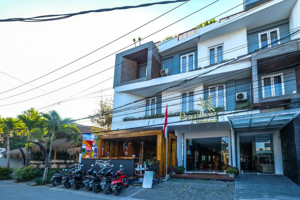 Budova, kde se hotel nachází