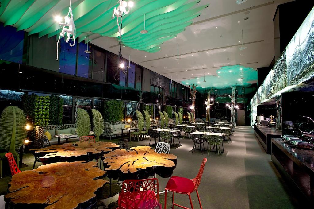 Restaurace v ubytování arTree hotel