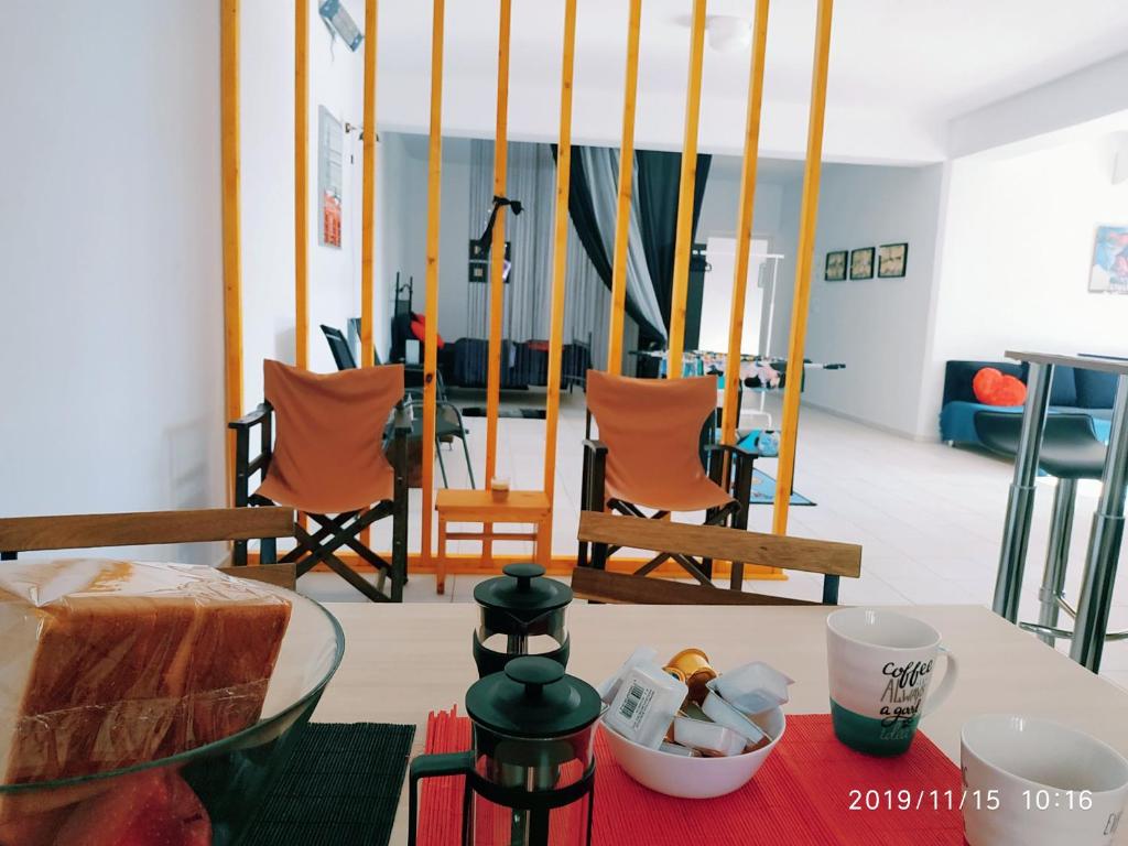 Posedenie v ubytovaní STUDIO POSEIDONIA apartment 75sqm CORINTH CANAL