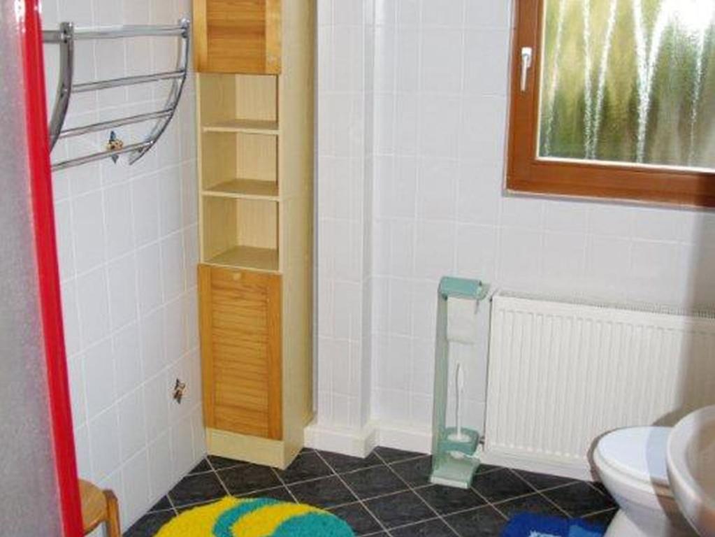 Postel nebo postele na pokoji v ubytování Annettes Ferienstübchen