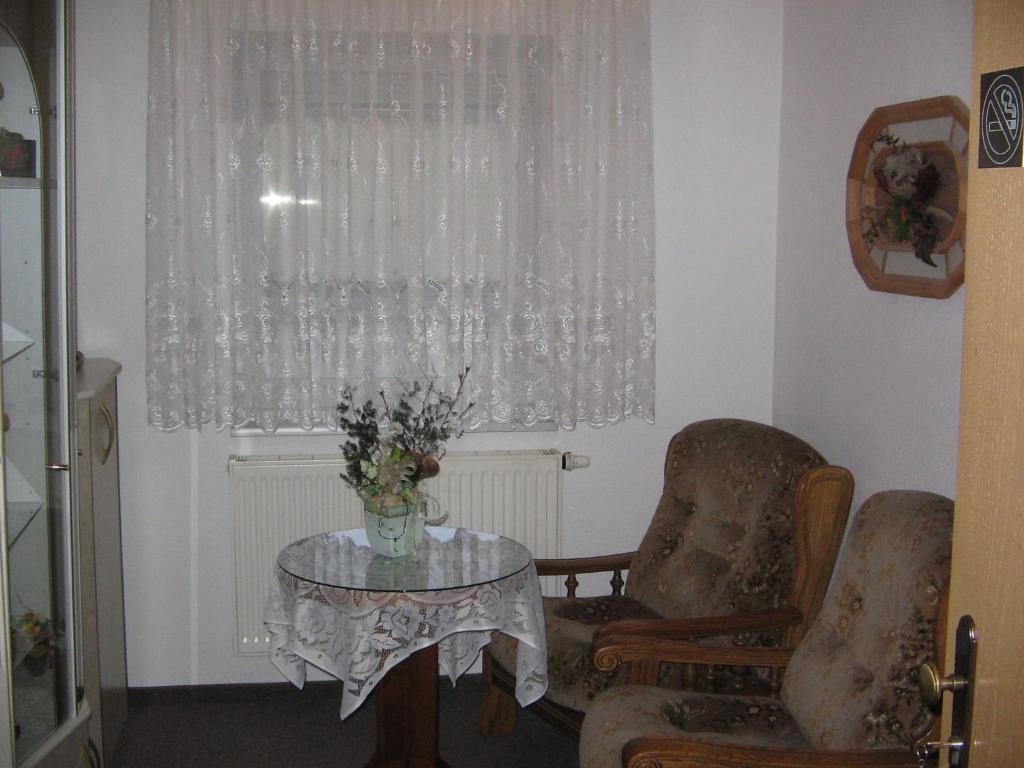Posezení v ubytování Pension "City"