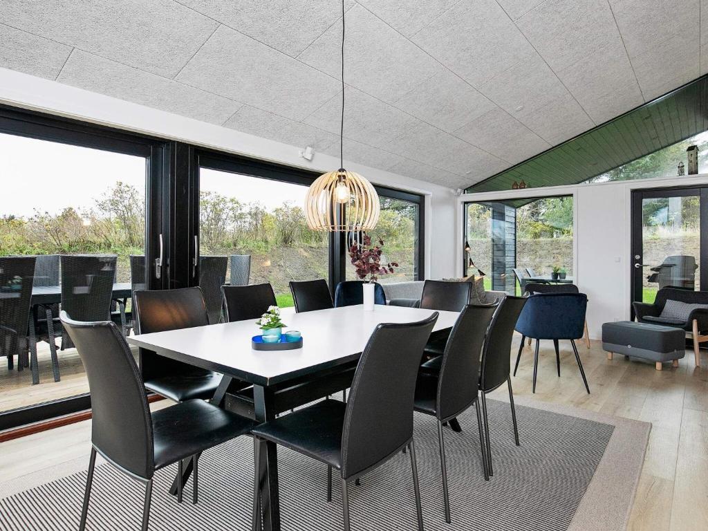 Posezení v ubytování Luxury Retreat in Lonstrup-By Traum