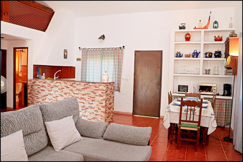 Kuchyň nebo kuchyňský kout v ubytování Casa Roche Viejo
