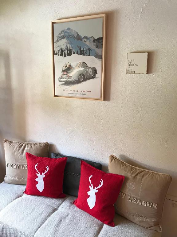 Posezení v ubytování Penthouse Apartment - Sez Ner