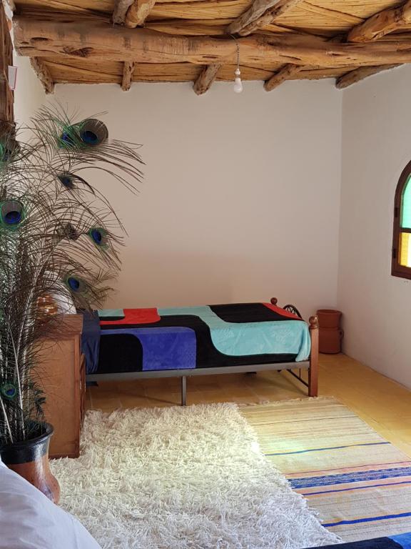 Postel nebo postele na pokoji v ubytování Ranch de Sidi kaouki